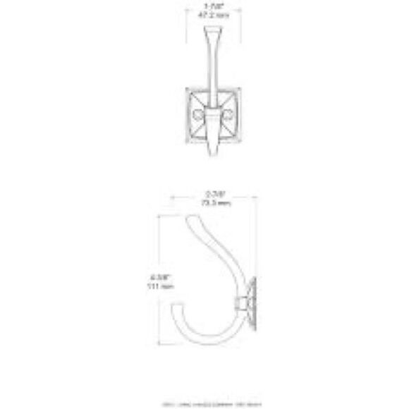 4 Unopened towel hooks from Lowes brushed nickel - Picture 8 of 8